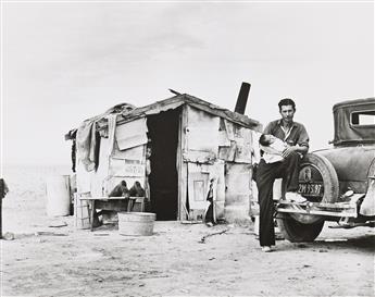 DOROTHEA LANGE (1895-1965) A group of 5 promotional photographs, including Migrant Mother. 1936-40; printed 1982.